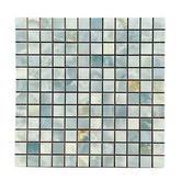 Tenedos HTC175 Aqua Celeste Porcelain Mosaic Tile-1 piece